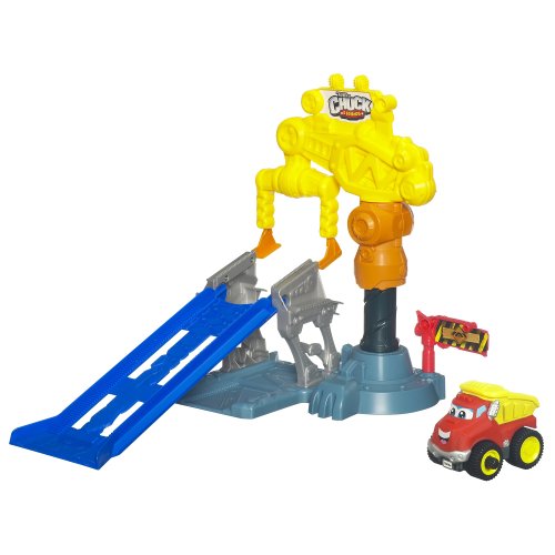 Tonka Chuck & Friends Power Playard Crazy Crane Stunt