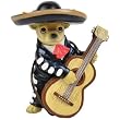 Aye Chihuahua Mariachi Guitar Figurine