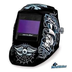 Miller 237745 Lucky'S Speed Shop Digitial Elite Helmet
