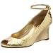 Hollywould Women's Lolita Ankle Strap Wedge
