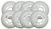 WHITE Blank 70mm 85A Inline OUTDOOR Skate Wheels