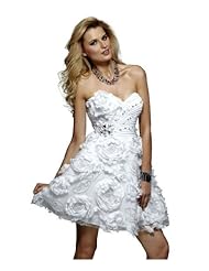 Strapless Short 2014 Prom Dress 