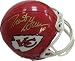 Trent Green Autographed/Hand Signed Kansas City Chiefs Replica Mini Helmet- PSA/DNA Hologram