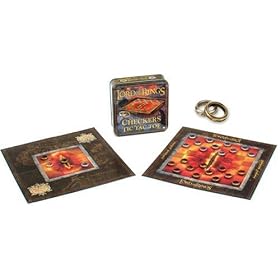 Lord of the Rings Checkers Tic Tac Toe Combo Game by USAopoly