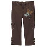Toddler Girls' Cherokee Solid Ripstop Capri Pants