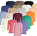 Esteez Womens 3/4 Sleeve Fitted / Relaxed Fit Cotton Lycra Base Layering shirt