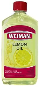 Weiman Lemon Oil with Sunscreen, 16 fl. oz.