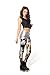 Roseate Women's 3D Pattern Leggings Fitted Pants Gym Workout Running Tights 30