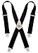 CLC Custom Leathercraft 110BLK Heavy Duty Work Suspenders, Black