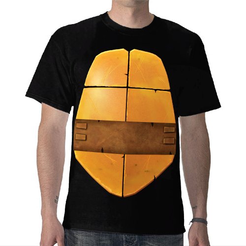 TMNT: Michaelangelo Shell Costume Tee - Adult