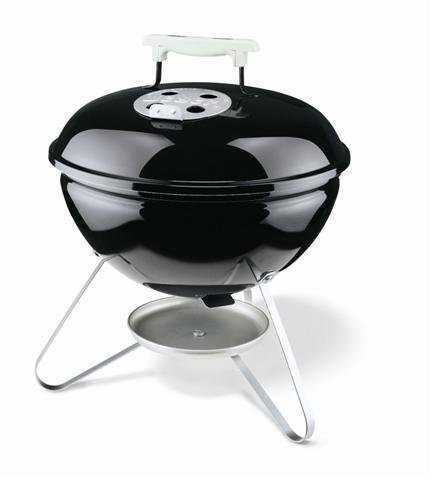 Weber 10053 Smokey Joe Silver Barbecue rond à charbon Noir 37cm