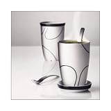 menu Thermotasse medium mit Deckel und Löffel 2 Stück