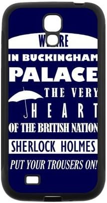 Danny Store Sherlock Protective TPU Rubber Cell Phone Cover Case for SamSung Galaxy S4,SIV Cases
