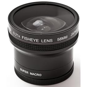 AGFA 0.21X Super Macro Fisheye Lens 58/52mm APFE2158