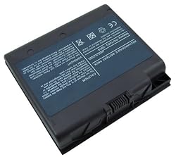Hi-Capacity Li-ion Battery [6600 mAh 12Cells] For Toshiba Satellite 1900 1901 1905 Series 1900-102 1900-203 1900-704 1905-S277 1905-S301 1900-703 1905-S304 1900-503 1905-S277 1900-A540 PS192C-000FS 192C-00824 1900-101 192C-00UWN series fits PA3166U PA316U-1BRS PA3166U-1BAS B491 Laptop Notebook Main Battery