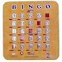 Deluxe 2-in-1 Bingo Shutter Cards (10 Cards Per Pack)