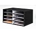 8 Compartment black literature, Papers, Printers, Phones & Office Electronic