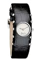 D&G WATCH COTTAGE SS SLV DIAL BLK STRAP DW0351 Damen