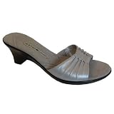 Bandolino Dally Women's Leather Wedge Mule