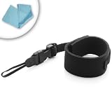 Thick & Soft Quality Wrist Strap for CANON EOS 10D, 20D, 300D, 30D, 40D, 50D, 5D, 5D Mark II, 7D, D30, D60 Digital Rebel, EOS-1V / 1VHS, Rebel XS, XSi, XT, XTi, T2, T1, T1i, T2i, 400D, 450D, 500D, 1000D - Made from Premium Neoprene