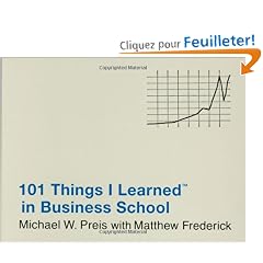 101 Things I Learned in Business School