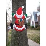 Santa Splat Tree Wrap