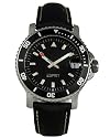 ESPRIT Men's Sport Black Leather Strap Watch #ES141A1A1312288