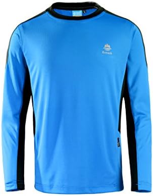 2014 Men's Breathable Perspiration Sports T-shirt Quick-drying(Blue,2XL)