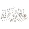Neiko 50-Piece Peg Board Set - Organize Garage and Workshop!
