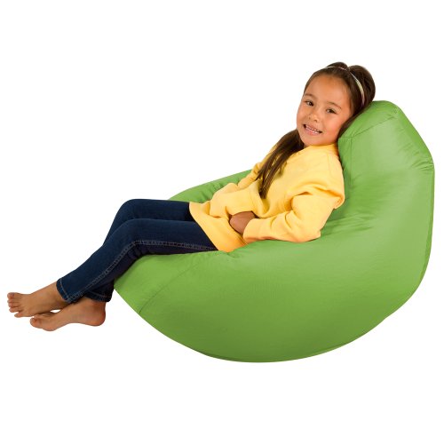 Kids Hi-BagZ® - Kids Bean Bag Gaming Chair - Childrens Beanbag (Water Resistant) LIME GREEN top Garden Furniture product Kids Hi-BagZ® - Kids Bean Bag Gaming Chair - Childrens Beanbag (Water Resistant) LIME GREEN picture