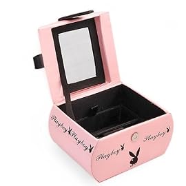 Playboy Jewelry Box with Necklace Earrings Set Authentic Licensed Playboy Jewelry CPBSET0003
