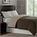 Premier Comfort Softspun Full/Queen Down Alternative Comforter, Chocolate/Tan Premier Comfort Softspun Full/Queen Down Alternative Comforter, Chocolate/Tan