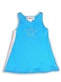 NY Girls.com - Infant Baby Girls Tank Dress, Blue, White