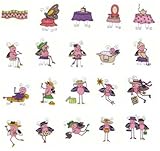 OESD Embroidery Machine Designs CD LADY BUG CHICKS