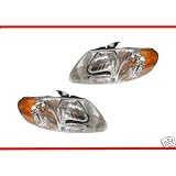 2001-2007 Dodge Caravan Headlight Set Lh Driver and Rh Passenger Headlights 01 02 03... by Aftermarket