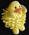 Ducky Baby Nubby Plush Rattle Stuffed Toy