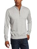 41kAHhFM7oL. SL160  Raffi Linea Uomo Mens 1/4 Zip Mock Neck Sweater