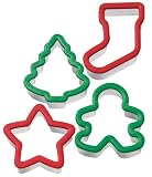 Wilton Holiday Grippy Cutters Set of 4