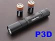 Fenix P3D CE, Black, Textured, 160 Lumens