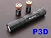 Fenix P3D CE, Black, Textured, 160 Lumens