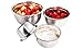 Imperial Home 4 Pcs Stainless Steel Mixing Bowls Set - Set of 4 German Mixing Bowls Cookware Set