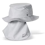 DAKINE INDO SURF HAT WITH NECK CAPE, GREY