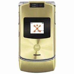 Motorola RAZR V3xx Gold No Contract AT&T Cell Phone Motorola RAZR V3xx Gold No Contract AT&T Cell Phone