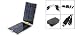 Gino Folding Emergency Solar Charger for Cell Phone PDA MP3 MP4