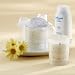 Kate Aspen "Heaven Scent" Baby Powder Fresh Frosted Glass Votive