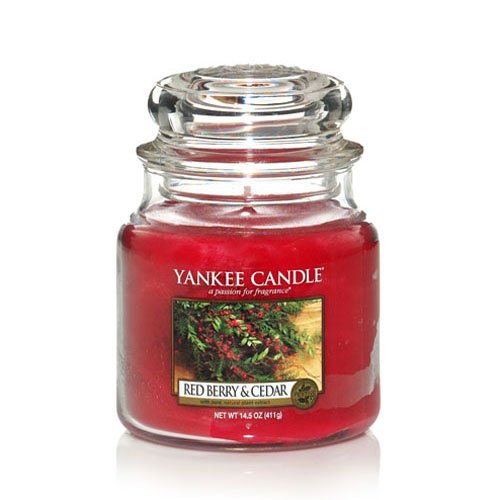Yankee Candle Medium Red Berry and Cedar 14.5oz