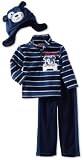 Little Rebels Boys 2-7 3 Piece Big Dog Fleece Set