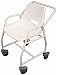 Hythe adjustable height mobile shower chair