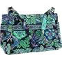 Vera Bradley Stephanie Bag In Blue Rhapsody Purse