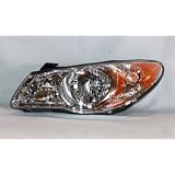 2007-2009 HYUNDAI ELANTRA AUTOMOTIVE REPLACEMENT HEAD LIGHT LEFT TYC 20-6812-00 by TYC
